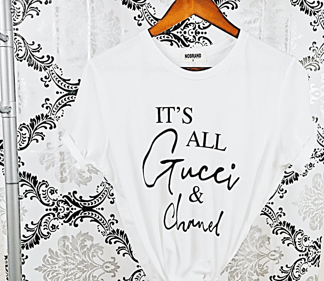 It's All Gucci and Chanel Tee | All Things Unique